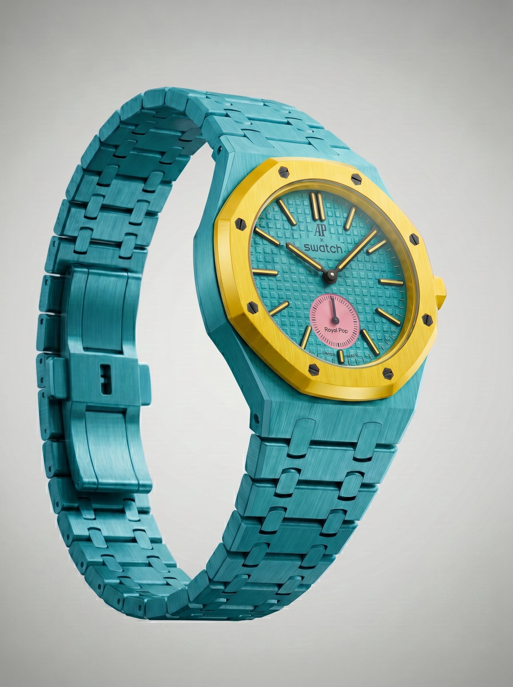 Teal Rush | AP x Swatch Royal Pop